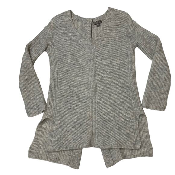 J. Crew Point Sur Open Back Sweater - Gray - XXS - Picture 1 of 13